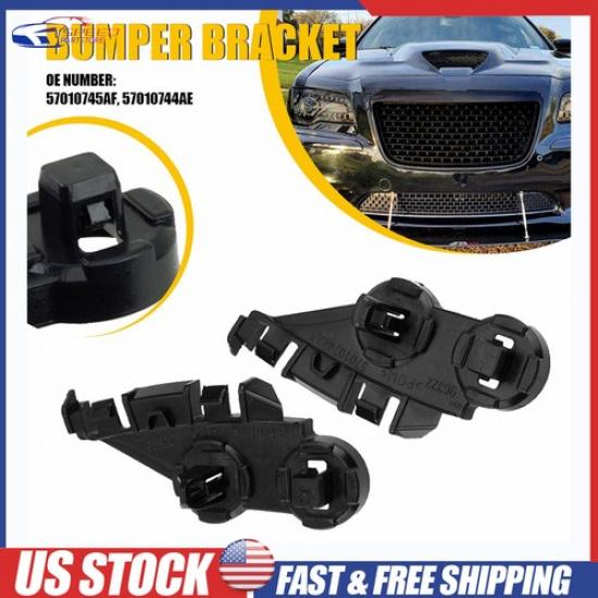 

2x For 2011- Chrysler 300 Bumper Retainer Support Mount Driver & Passenger