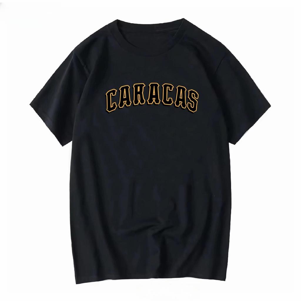 Leones Del Caracas T Shirt De Venezuela Caraquista Logo Long or Short Sleeves Vintage Washed Homme Graphic Soft Versatile