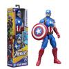 Figure Captain America 30 Cm, Titan Series, 11 Points of Articulation, Superhero Toys for Children, Marvel, from 4 Years