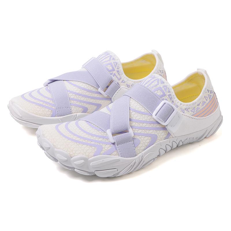 Barefoot Five-Finger Yoga & Sports Shoes - Men's & Women's Non-Slip Breathable Athletic Footwear for Jump Rope & Trekking.