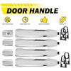 Fit For Chevrolet 1500 Silverado Exterior Door Handle 2014-22 Set of 4 Chrome