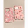 Ins Flower Rabbit Bear iPhone17promax Mobile Phone Case Suitable for Apple 16promax White Background Imd Case
