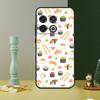 Kawaii Sushi Pattern Phone Case For OnePlus 13 13R 12 12R 11 9 10 Pro 8T 9RT 10T 10R Nord 4 CE 2 3 Lite N20 N30