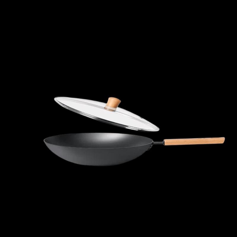 ROBAM CF2C Cast Iron Wok with Round Anti-Slip Base