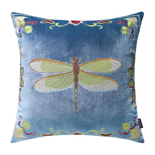 European Cushion Cover Animal Bee Embroidery Pillowcases Exquisite Cojines Decorativos Para Sofa Decorative Pillows Cushions