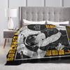 Anime Jujutsu Kaisen Toji Blanket Velvet Decoration  Breathable Ultra-Soft Throw Blanket for Home Travel Bedspreads