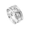 Handmade Meditation Spinner Ring Solid 925 Sterling Silver Fine Jewelry Men's Ring Christmas Gift