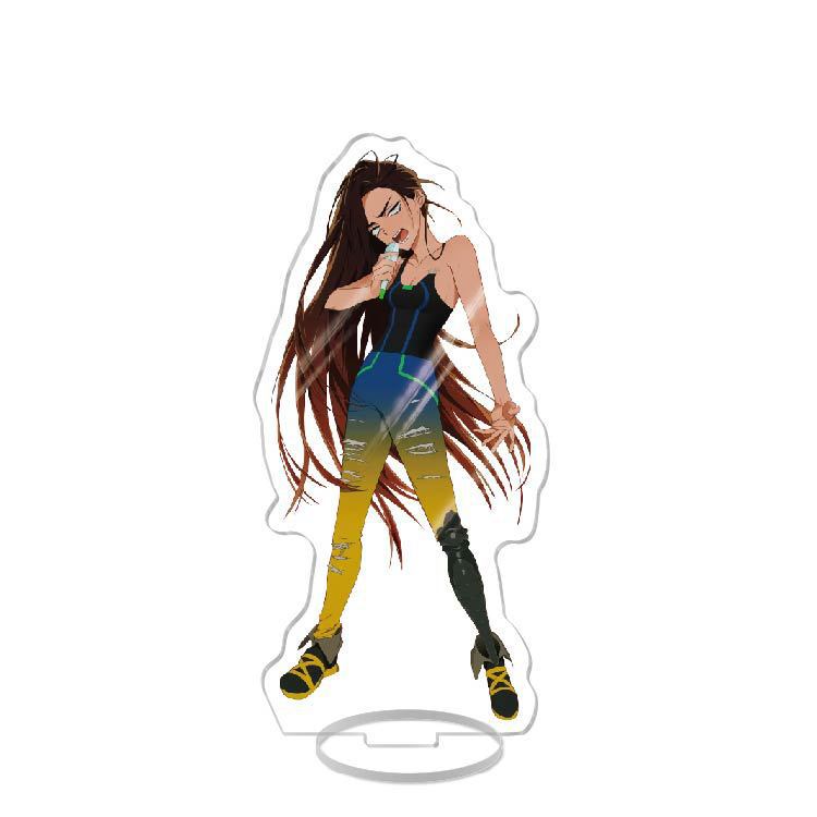 Kawaii Anime Alien Stage Series Acrylic Stand Cartoon Character Creativity Hd Printing Cute Stand Desktop Toy Men And Women Gift
