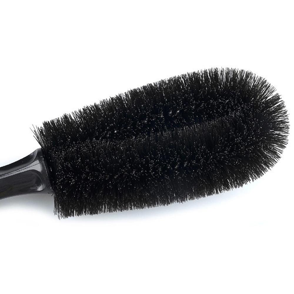 Car Wheel Brush Tire Cleaning Brush Tool Car Rim Scrubber Cleaner Duster Handle Motorcycle Truck Wheel Car Grooming Brush