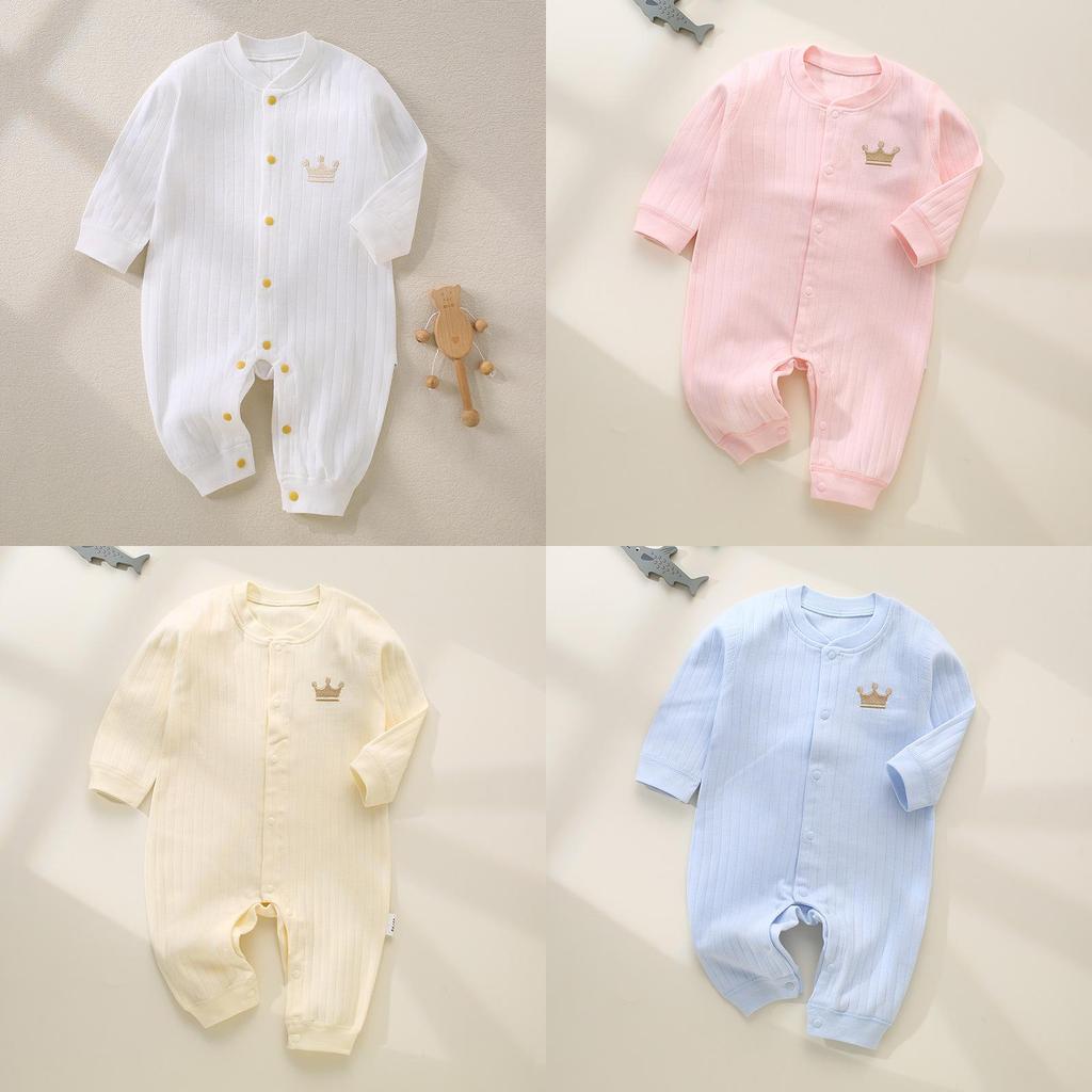 Baby Baumwoll Strampler Mit Sicherem Grad A Knochenloses Design Für Neugeborene Und Säuglinge
