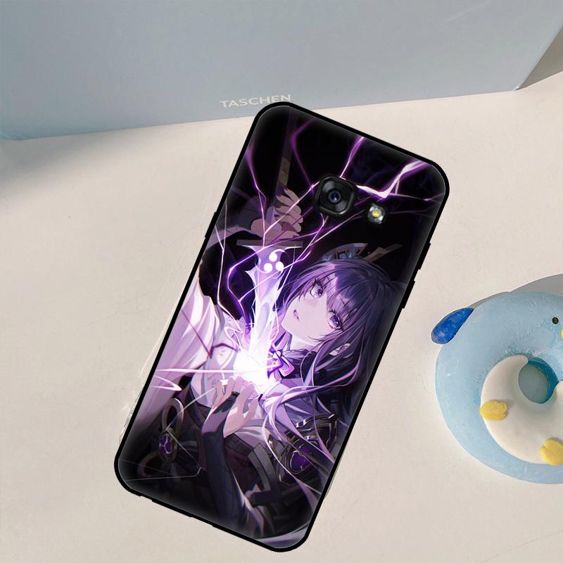 Genshin Impact Raiden Shogun Case For Samsung Galaxy M56 M13 M33 M53 M15 M35 M55 M06 M16 M36 M31 M12 M32 M52 M14 M34 M54
