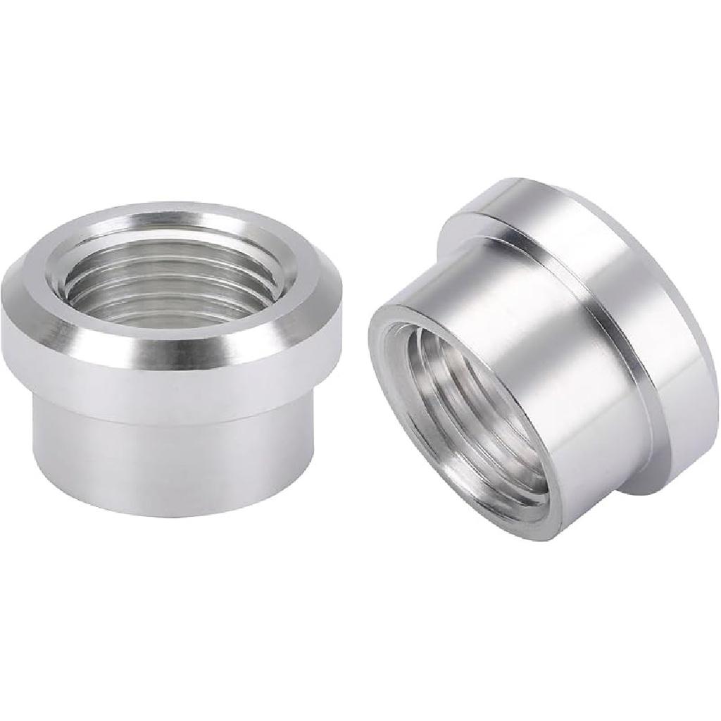 3/8 NPT Female Aluminum Weld On Bung Fitting 2PCS
