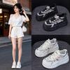 2026 New Summer Platform Sandals Women's Mesh Shoes Breathable Mesh Height Increase with Skirt Sports and Leisure Shoes
