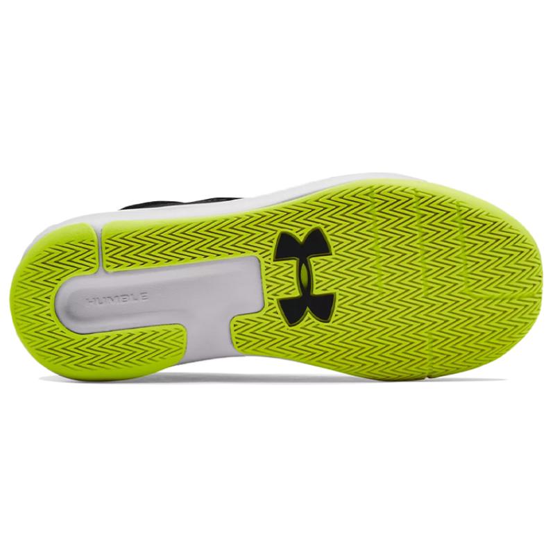 Under Armour Lockdown 5 Black/Green Sneakers 3023949-002