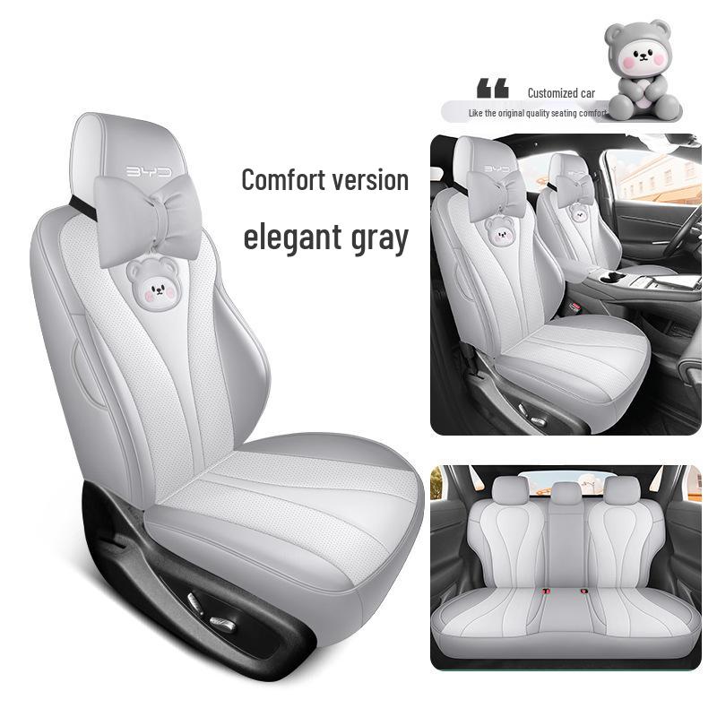 BYD Sea Lion 06dmi/06ev Leather Seat Covers - Full Coverage Cushion Special