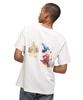 AVIREX Disney Collection FANTASIA MICKEY MOUSE BROOM Size T-SHIRT, Men's, L, 033, Off-White, 783-5234022