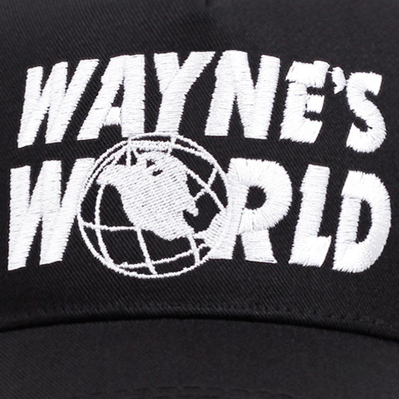Wayne'S World Embroidered Baseball Cap Men'S And Women'S Outdoor Sports Event Cap American Trucker Cap Trend Fashion