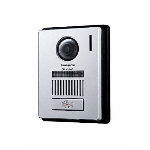 Panasonic Video Door Phone Camera Entrance Unit (equipped with High-angle Lens and LED Light) VL-V572AL-S