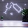 DIY Modular Solar Hexagon Wall Lights – Outdoor White LED Panels Auto-On At Dusk, Perfect for Garden Patio & Balcony Decor