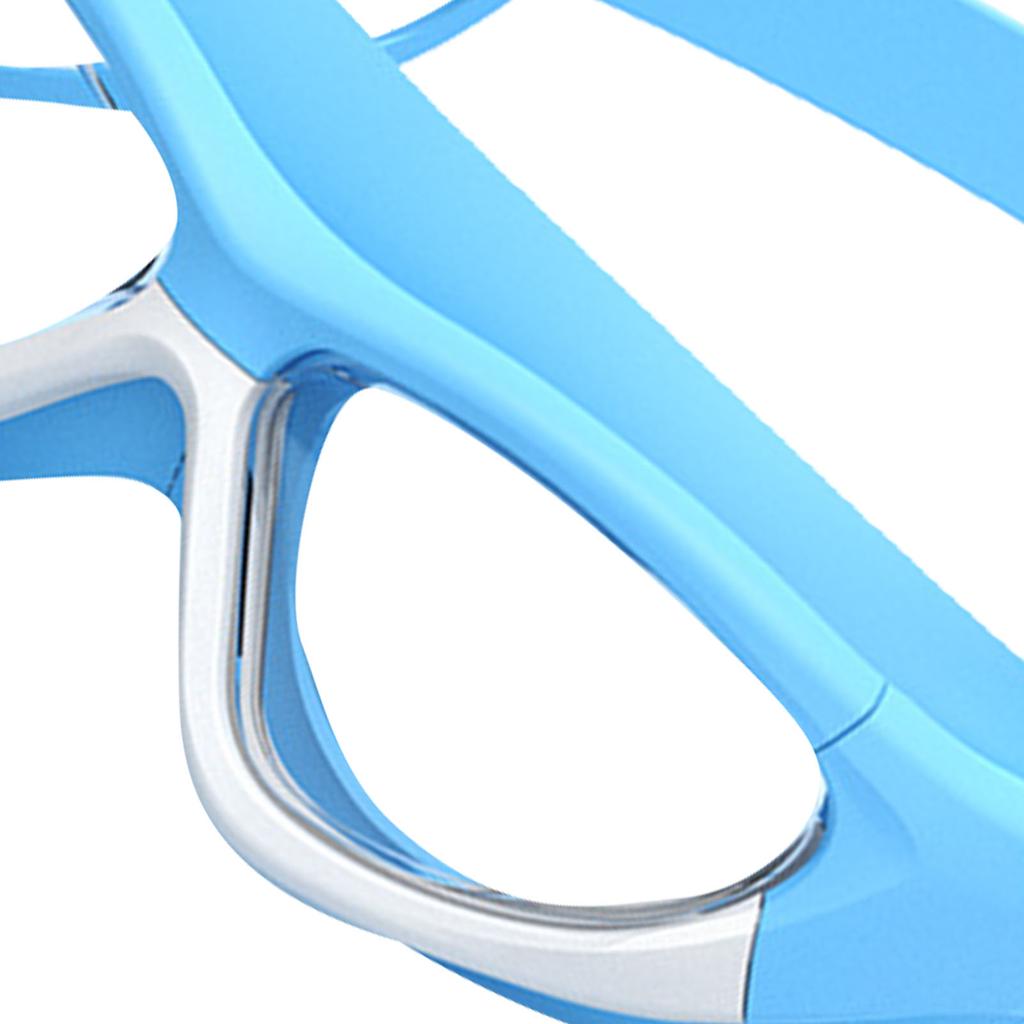 Kids Swim Goggles Fog Free Professional Waterproof Clear View Swimming Water Pool Goggles for Boys Girls Blue