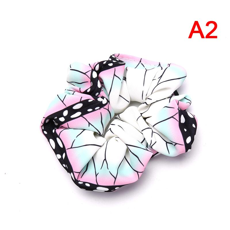 Demon Slayer: Kimetsu No Yaiba Scrunchie Elastic Handmade Headbands