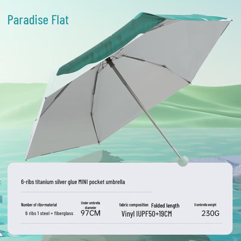 Paradise 5-Fold UV Protection Sun Umbrella
