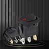 4/1PCS ON/OFF 20A 12V Waterproof LED Light Luminescence Toggle Switches Car Boat Round Rocker Dot Switch Automotive Accessories