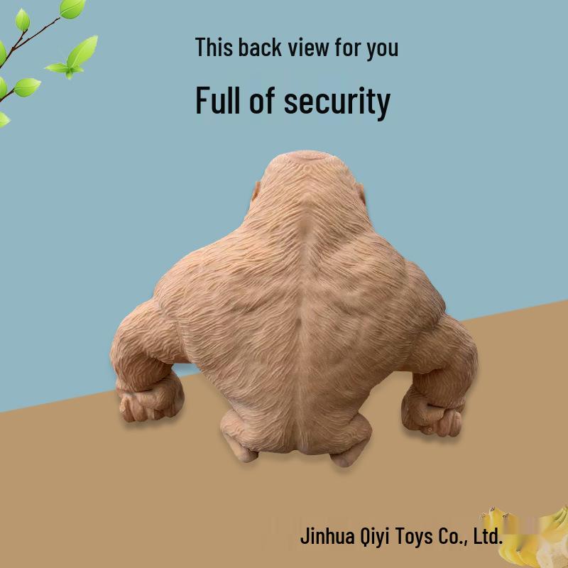 Mr. Wang's Gorilla Decompression Squishy Toy - Slow Rebound Stress Reliever
