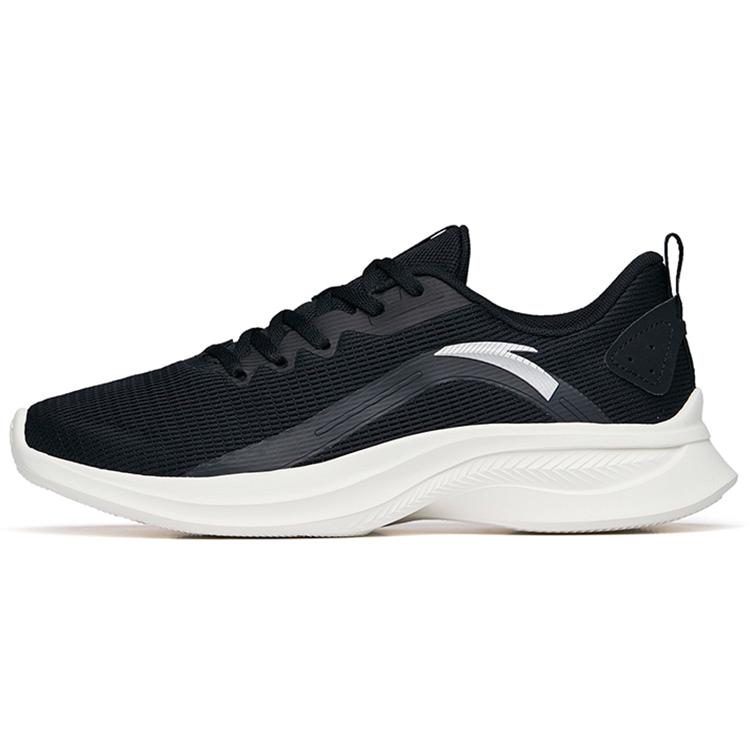 New Anta Cushioned Anti-Slip And Wear-Resistant Lightweight Low-Top Running Shoes Men's Black 112225570-1