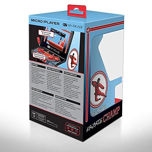 MyArcade 6,75" Retro KARATE CHAMP Minispiel Blau & Schwarz DGUNL-3204