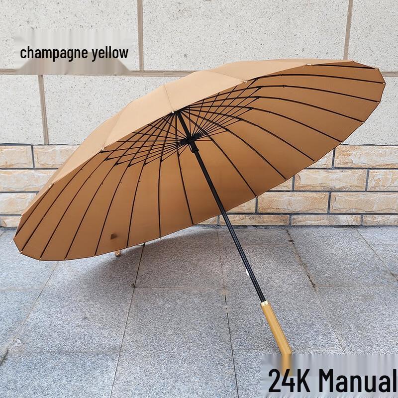 Caderno Large Automatic 24-Rib Straight Umbrella