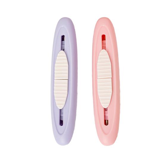 2-in-1 Needle Threader Seam Remover Portable Telescopic Sewing Seam Remover Multifunctional Needle Threading Tool for Sewing Lovers