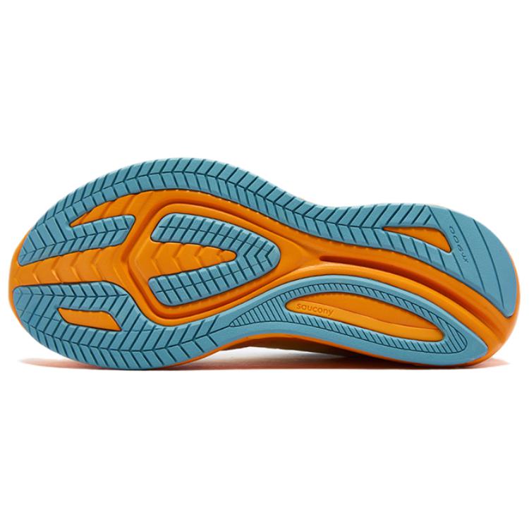 Saucony Vessel 2 Comfortable Stylish Cushioning Low Top Running Shoes Unisex sneaker Beige Orange S28274-5