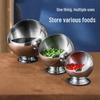 18cm Melamine Slanted Serving Bowl with Lid