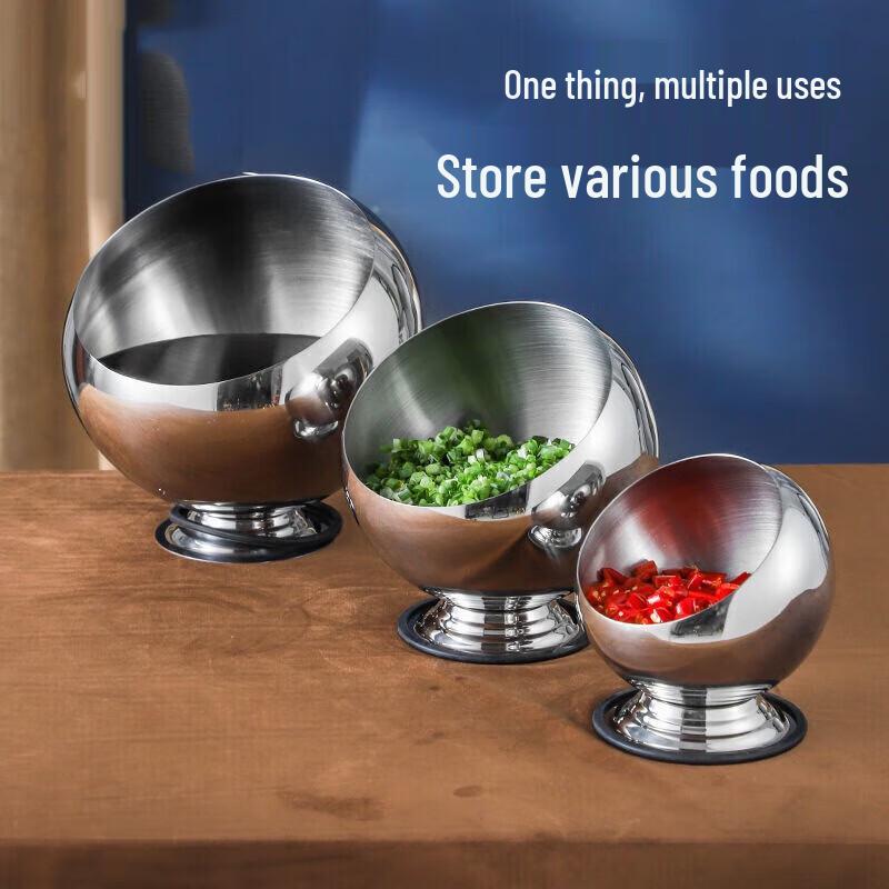 18cm Melamine Slanted Serving Bowl with Lid