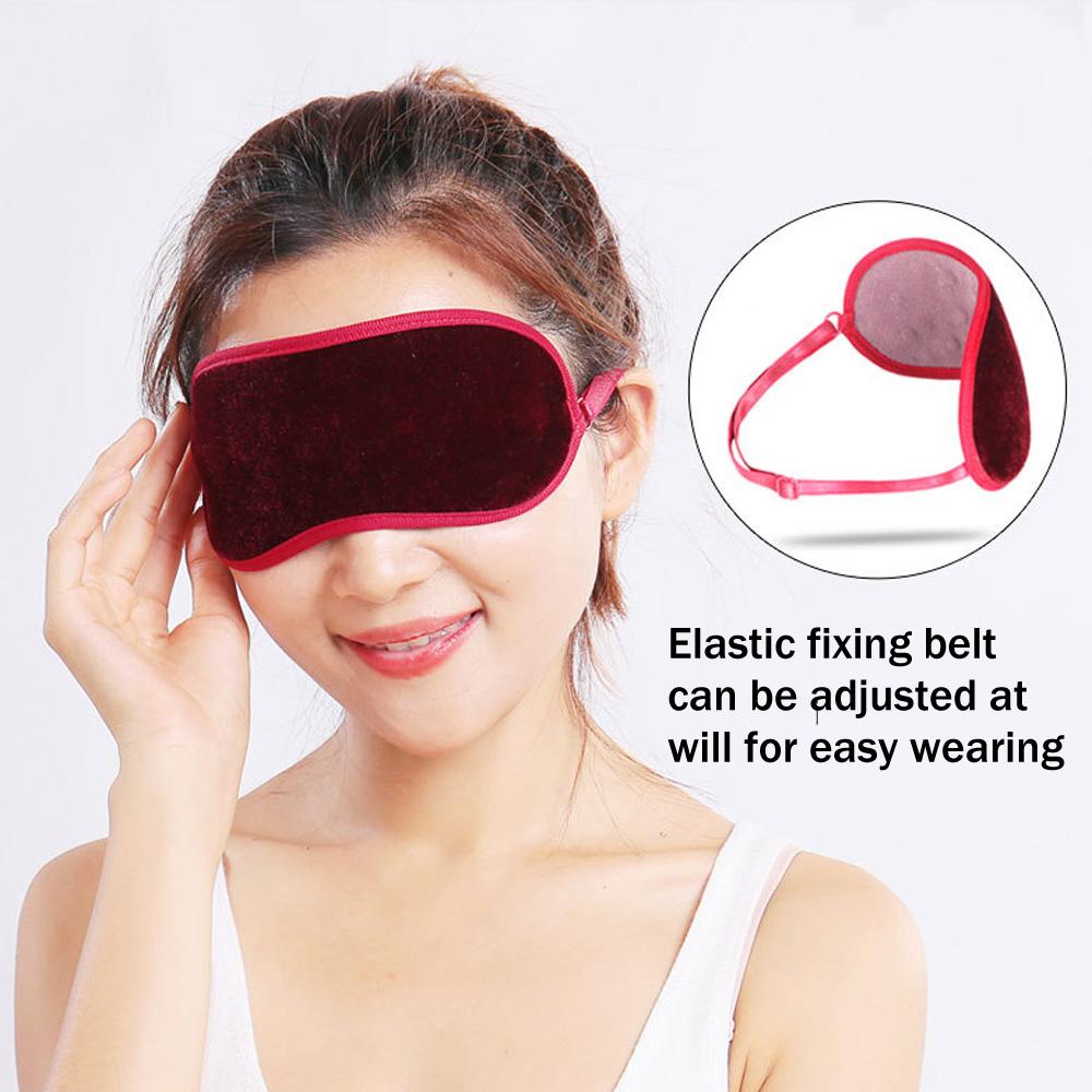 Tcare Tourmaline Far Infrared Eye Massager for Pain Relief Deep Sleep Magnetic Blindfold Cover