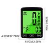 Wireless Bike Computer Waterproof Mountain Bike Speedometer with Backlight & Multi-Functions Bicycle Odometer for Road Bike MTB