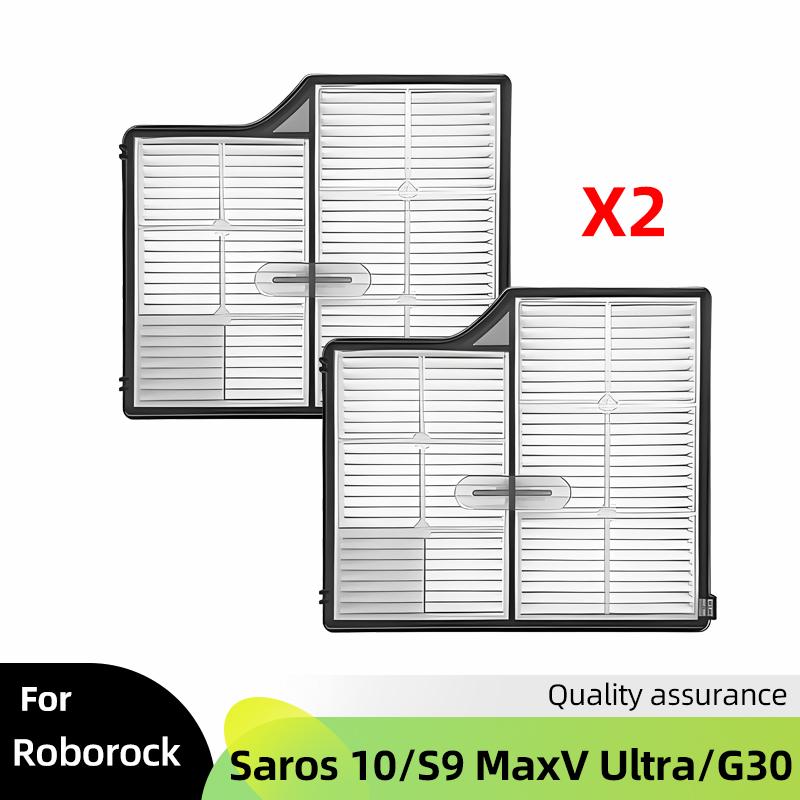 Fit For ( Roborock Saros 10 / S9 MaxV Ultra / G30 ) Vacuum Parts Main Roller Side Brush HEPA Filter Mop Cloth Dust Bag