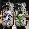 Luxury Cool Anime HUNTER×HUNTERs Plating Phone Case For Xiaomi 15 14 13 Poco F4 F5 X7 X6 X5 X3 Pro Ultra 4G 5G Anti Fall Cover