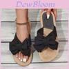 Outdoor Large Size Ladies Flat Sandals With Flower Pattern Eva Breathable Non Slip For Casual Wear