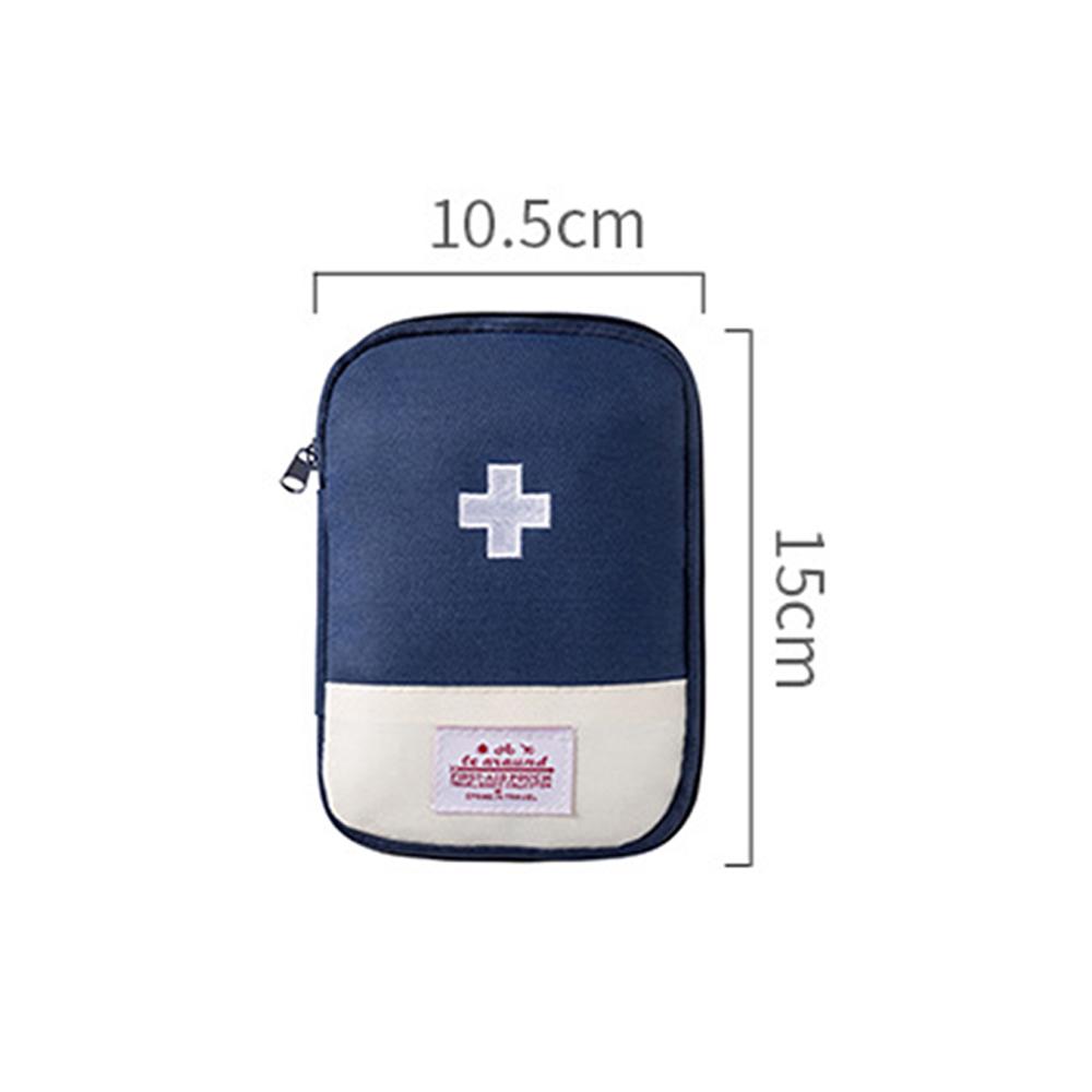 Mini-Erste-Hilfe-Tasche Tragbar Klein Notfall-Medikamenten-Aufbewahrungstasche Medizintasche für Outdoor-Camping Wandern Zuhause Reisen Notfall