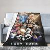 Lady Gaga Mayhem Album Super Warm Blanket Travel Plush Throw Blanket Novelty Couch Chair Flannel Bedspread Sofa Bed Cover