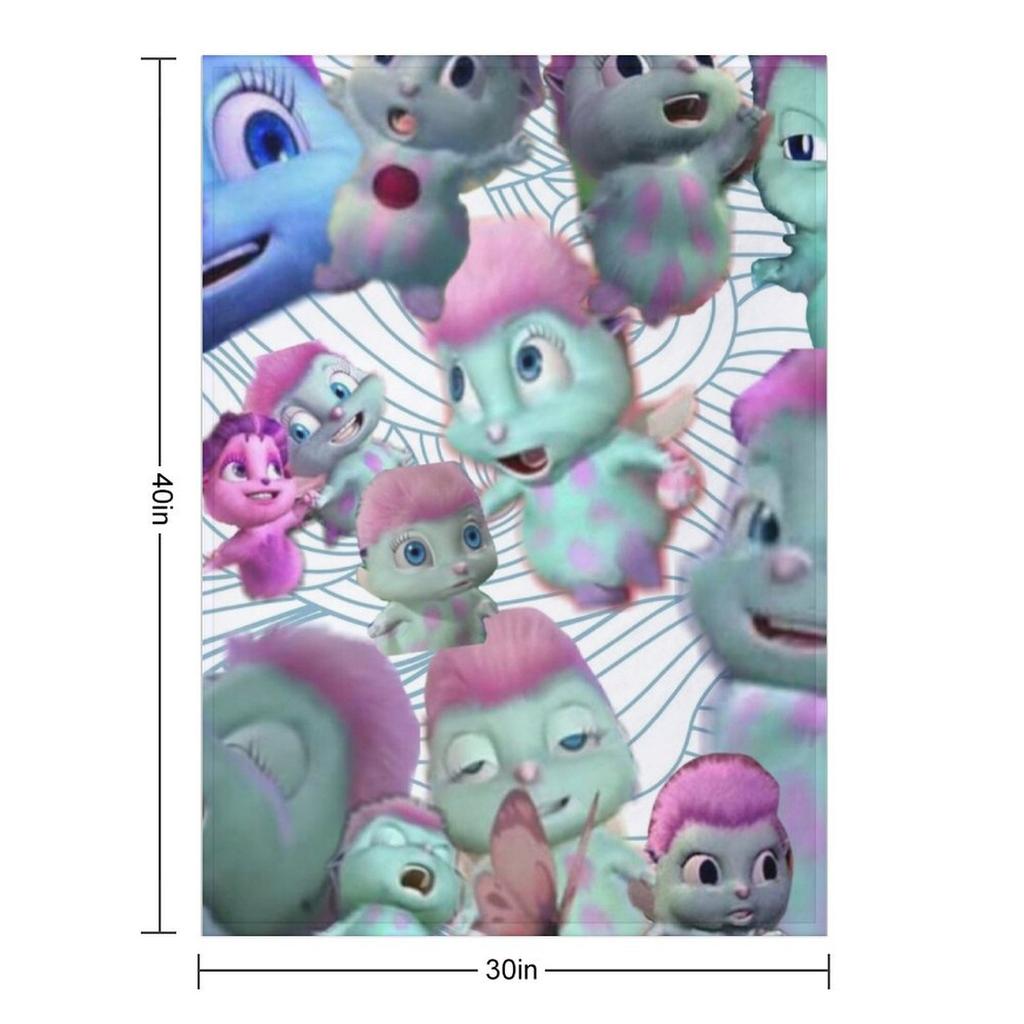 Fairytopia 3 Throw Blanket Decorative Sofas Flannels Decorative Throw Plush Blankets