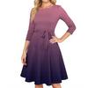 Women's Cocktail Dresses 3/4 Sleeve Vintage Wedding Guest Dress