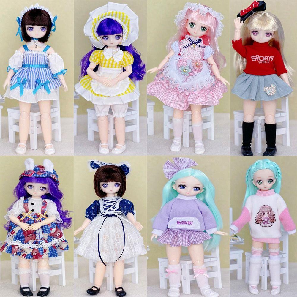 

30 см детские подарочные игрушки DIY повседневная одежда одежда для девочек куклы платье аксессуары для кукол