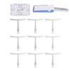 Luthier Tools Radius Gauge String Gauge Ruler Measuring Tool for Guitar Bass Repairing Maintenance