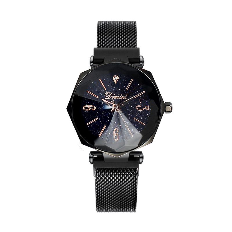 New Trendy Brand Women's Watch Romantic Faceted Watch Fashion Starry Sky Watch for Women