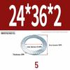Double-Sided Serrated Lock Washer, 65Mn Steel & 304 Stainless, Anti-Loosening & Anti-Slip, Self-Locking