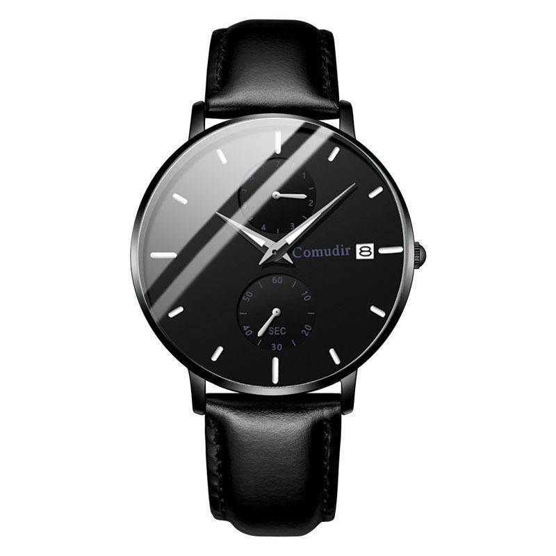 Teenager Ultra-thin Men's Watch Student Fashion Quartz Waterproof Simple Luminous Men's Watch