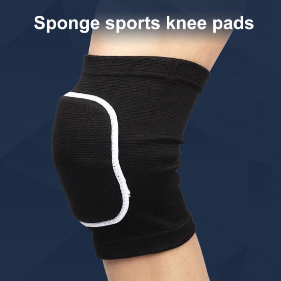 1 Pair Breathable Knee Pads Shock Absorption Extra Soft Ultra-thick Elbow Wraps Joints Support Sports Supplies